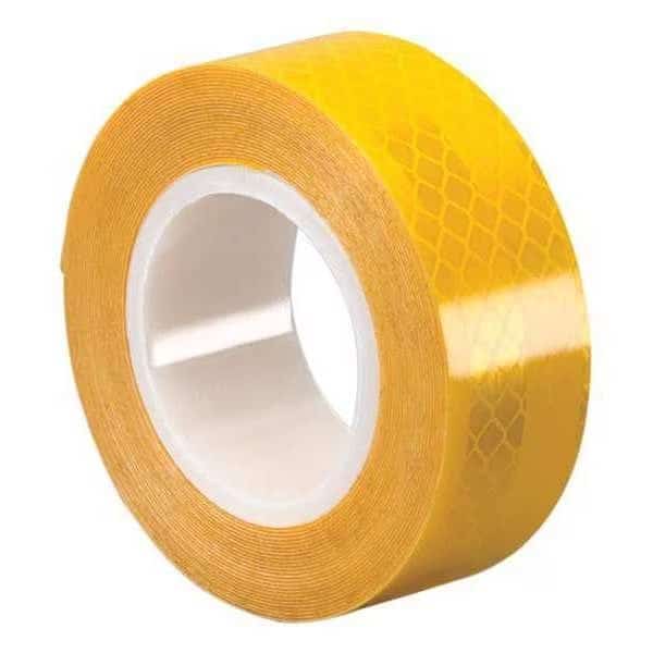 Reflective Tape, Yellow, 4"x5 yd., 3M, Mfr#: 3431