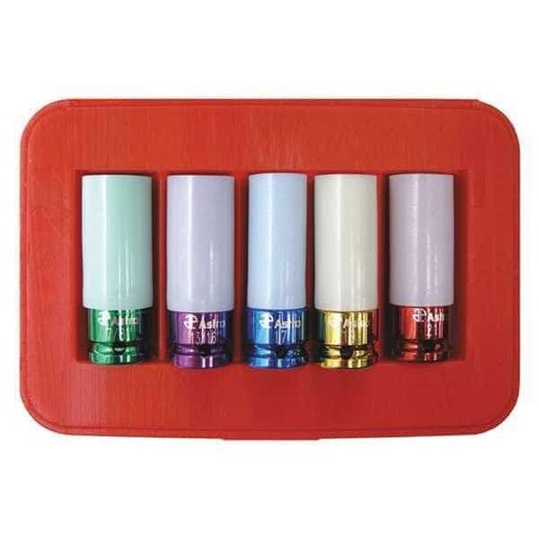 Lug Nut Set, No Scratch, 5 pcs.
