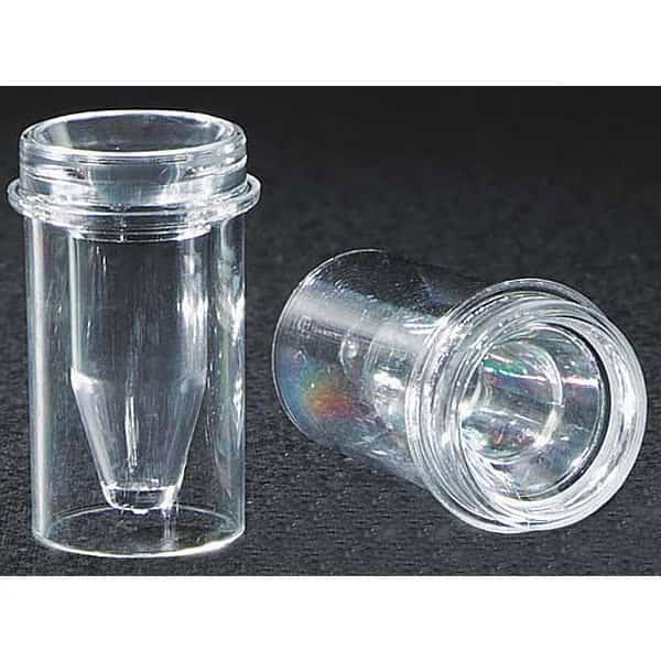 Sample Cup, 0.5mL, Ps, PK1000, GLOBE SCIENTIFIC, Mfr# 5541