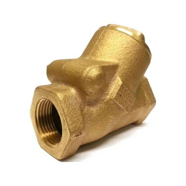 Y Swing Check Valve,Bronze,2-1/2",FNPT, Mfr#: 509Y 2 1/2, MILWAUKEE VALVE