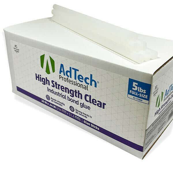 Glue Stick, White, 1/2 in Dia, 10 in L, 85 PK