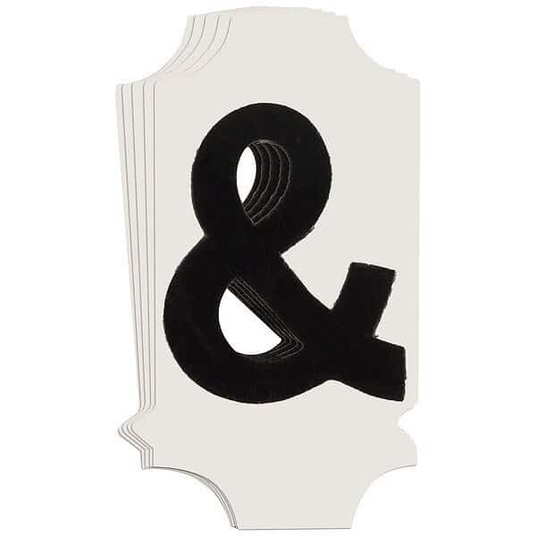 Numbers and Letters Labels, PK 10