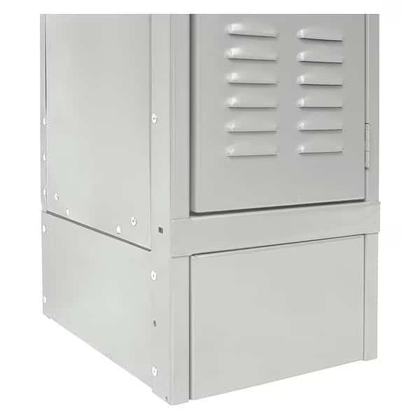 Closed Side Base, 15"X6", 711 Light Gray