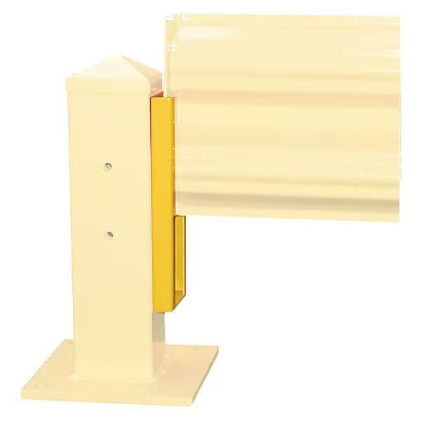 Guardrail, Lft-Out Adptr, 4.5X1/2X15", Yel