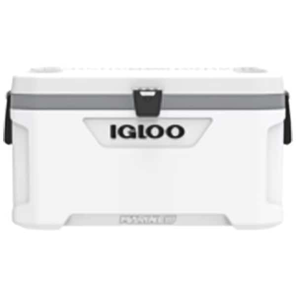 Marine Chest Cooler, Cap. 70qt, Gray-White, IGLOO, Mfr# 50548