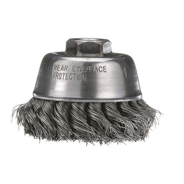 Crimped Wire Cup Brush, 3-1/2", 0003206100