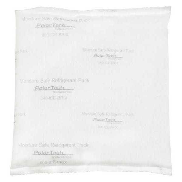 Tech Pack Moisture Safe, 12 oz., 6" x 6" x 1", White, 48/Case