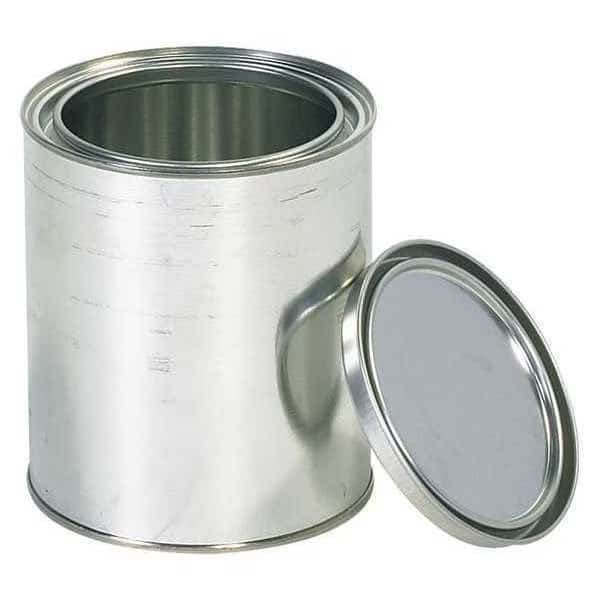 Paint Can, 1 Quart, Silver, PK36