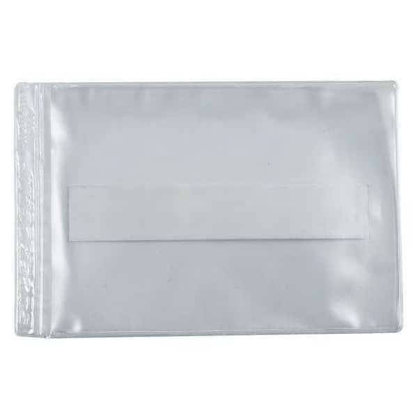 SUPERSCAN Press-On Vinyl Envelopes, 9" x 12", Clear, 50/Case