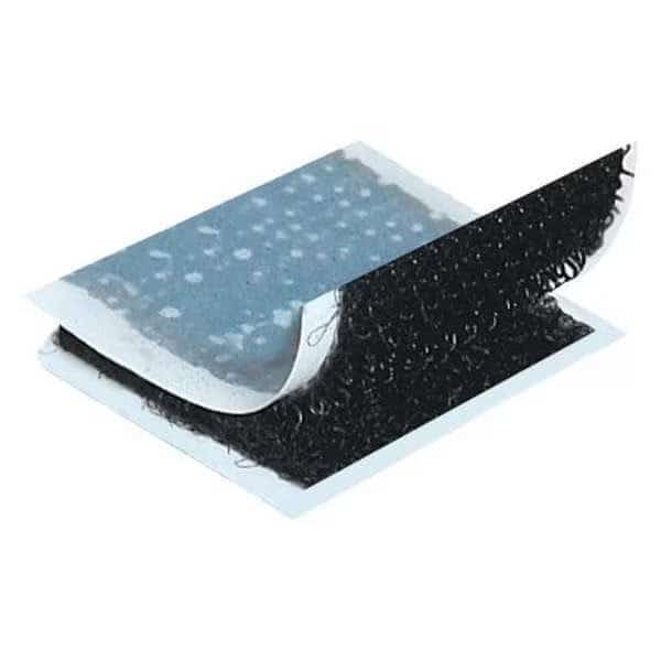 Hook-And-Loop Square,1x1",Black,PK200, Mfr#: HLT186, TAPE LOGIC