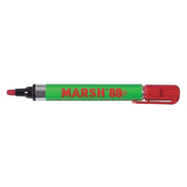 Red 88fx Metal Paint Marker,PK12, Mfr#: MK110RD, MARSH