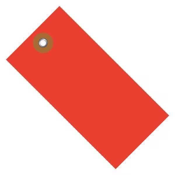 Tyvek Shipping Tags, 4 1/4" x 2 1/8", Red, PK100