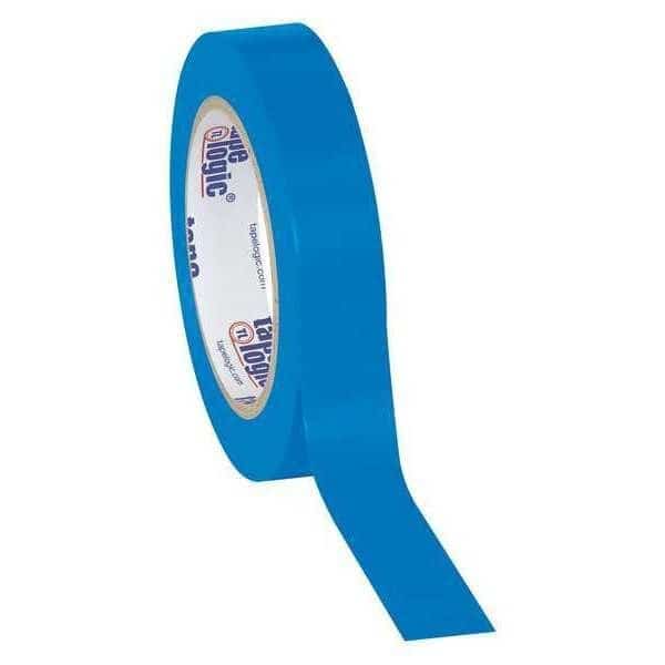 Tape Logic Solid Vinyl Safety Tape, 6.0 Mil, 1" x 36 yds, Blue, PK48