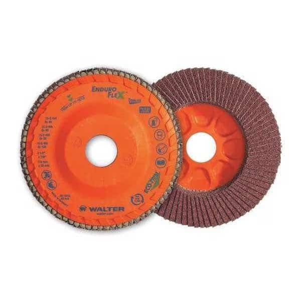 Blend Flap Disc, T27 5"x7/8" 120gr, WALTER SURFACE TECHNOLOGIES, Mfr# 15Q512