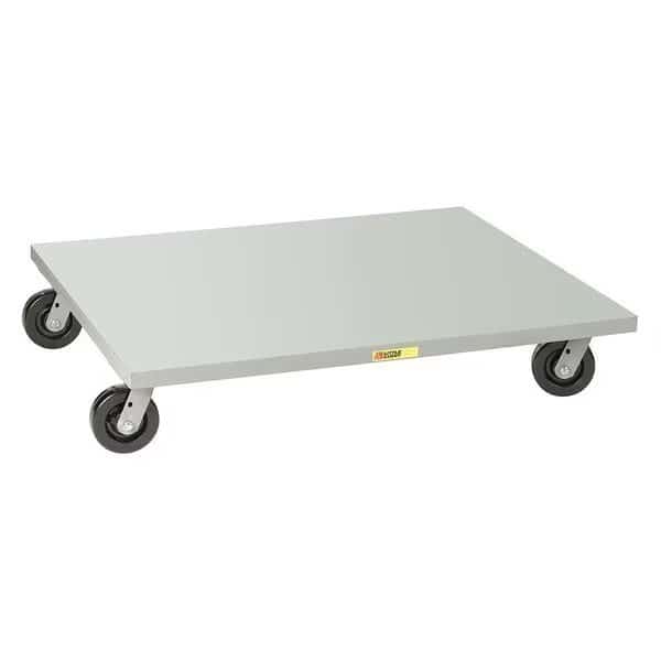 Pallet Dolly, 3600 lb., 48x48, Solid Deck