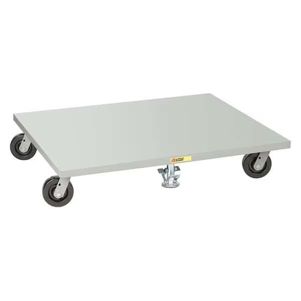 Pallet Dolly, 3600 lb., 40x48, Floor Locks, LITTLE GIANT, Mfr# PDS4048-6PH2FL