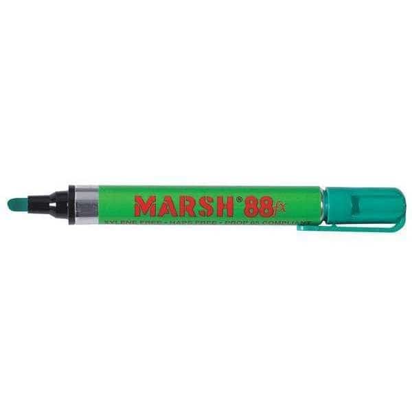 Metal Paint Marker, Green 88fx , PK12, Green Color Family, 12 PK