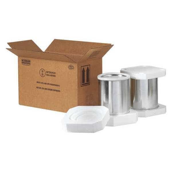 Haz Mat Shipper Kit,17x8 1/2x9 5/16", Mfr#: HAZFS2G, PARTNERS BRAND