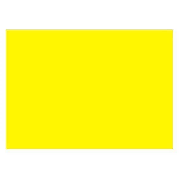 Tape Logic® Inventory Rectangle Labels, 5" x 7", Fluorescent Yellow, 500/Roll, TAPE LOGIC, Mfr# DL639L