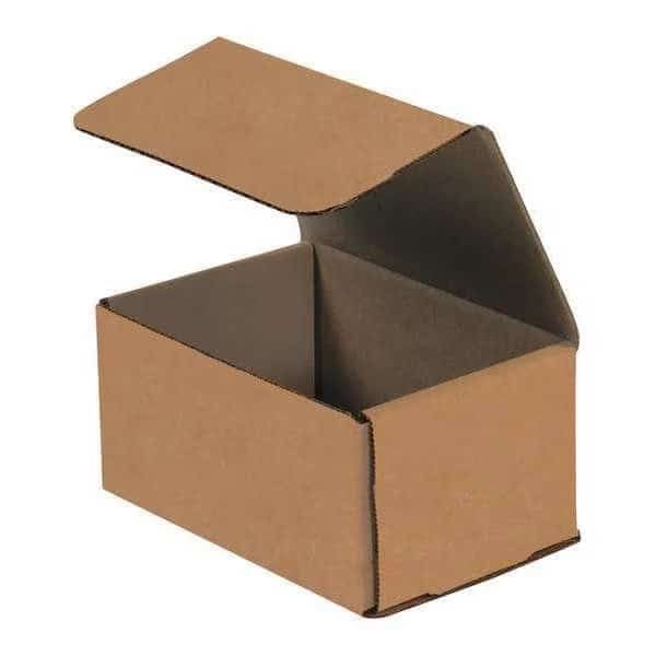 Kraft Corrugated Mailers,6 x 5 x 3",PK50, Mfr#: M653K, PARTNERS BRAND