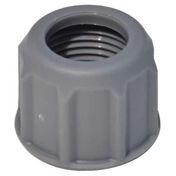 Poly Cap Nut, Gray, SMITH PERFORMANCE SPRAYERS, Mfr# 182928