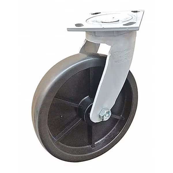 Casters, Polyolefin Swivel, 6"