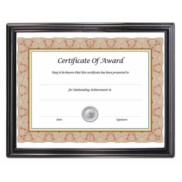 Frame, 8.5"X11", EzMount, Black
