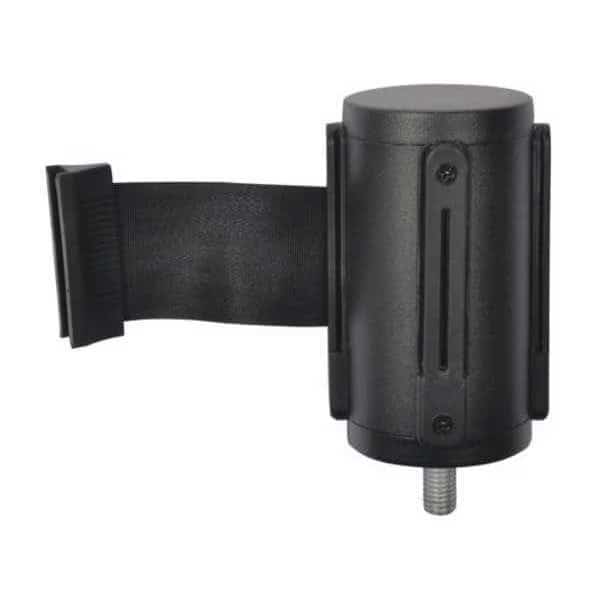 Stanchion BeltHead,BlkSteel,9.5 ft. Belt, Mfr#: 5524-BLK, CSL
