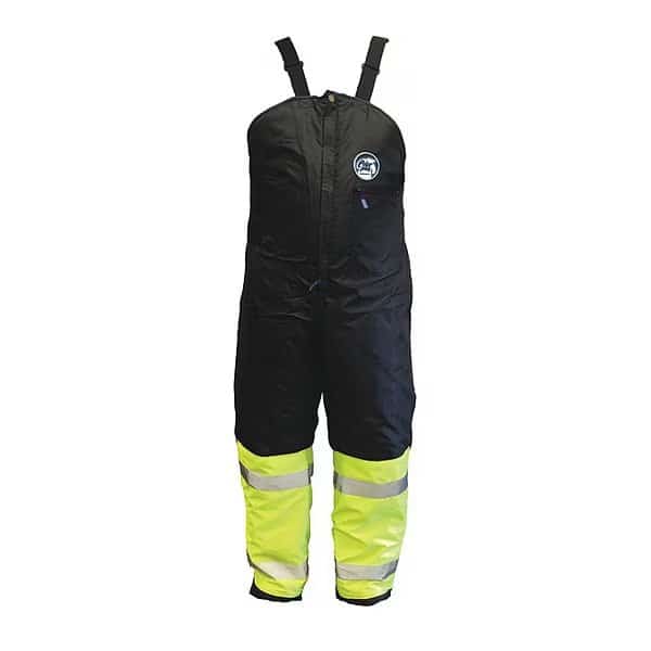 Hi-Vis Insulated Lightweight Bib, Black, XL