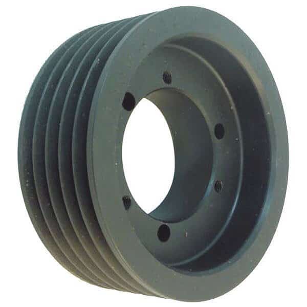 V-Belt Pulley,1/2"-2-5/8"Bushed,6.9"OD, Mfr#: 53V690SK, POWER DRIVE