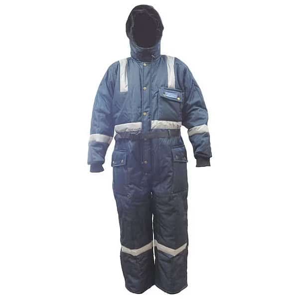 Reflective Insulated Hooded Coverall, 3X