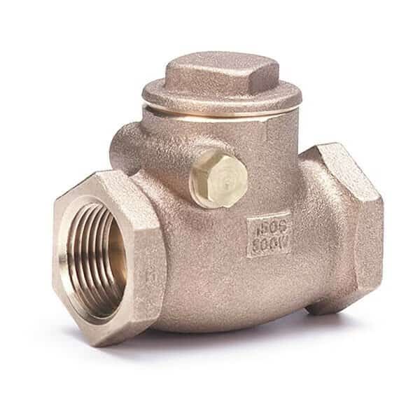 3/4" FNPT Bronze Swing Check Valve