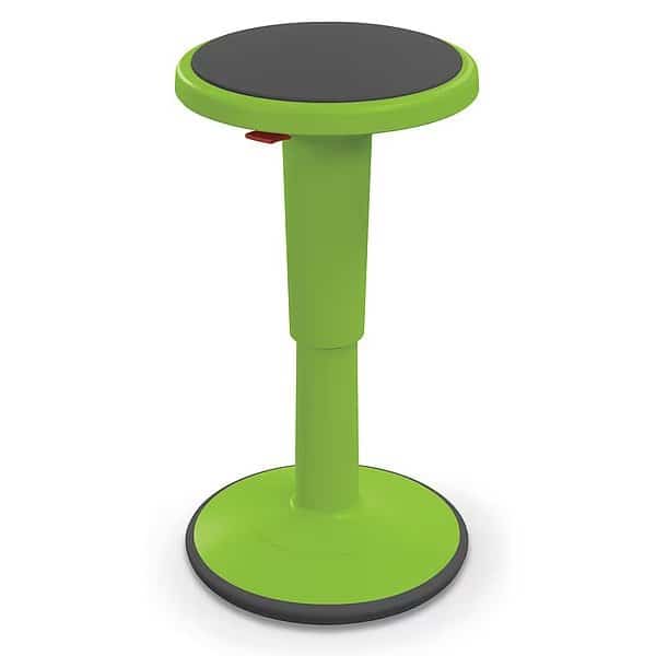 Grow Stool, Height Adjustable, Shrt, Green