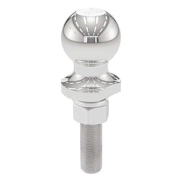 Trailer Ball, 3/4"x3" Shank, Chrm, 1-7/8"