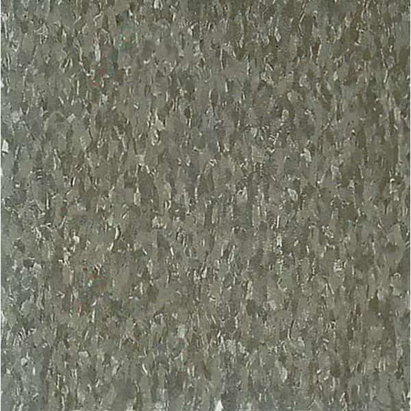 Vinyl Floor Tiles, 12 in W, Soft Warm Gray