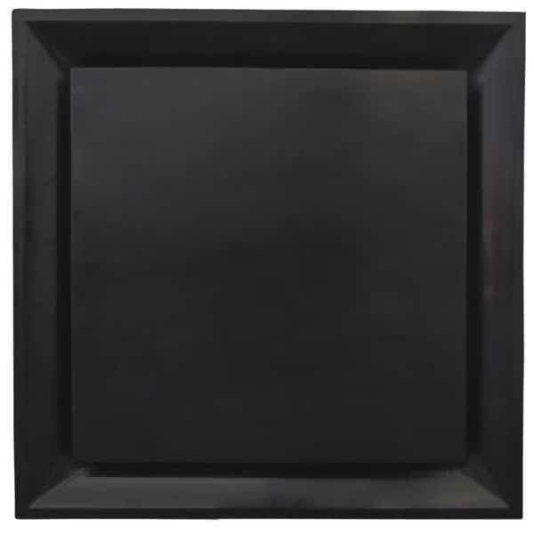 Ceiling Diffuser,Black,6-1/4" Depth, Mfr#: STR-PQ-12BK, AMERICAN LOUVER