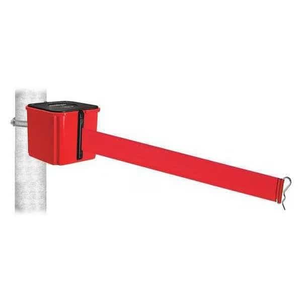 Belt Barrier, 4-1/2" W x 4" H, Red Belt