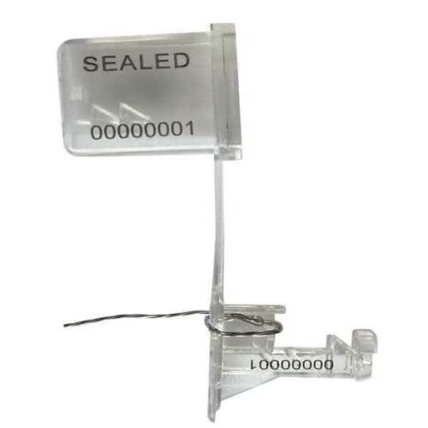 Padlock Seal,18" L,18" Wire L,PK50, Mfr#: V35082181-27-GRAI, TYDENBROOKS