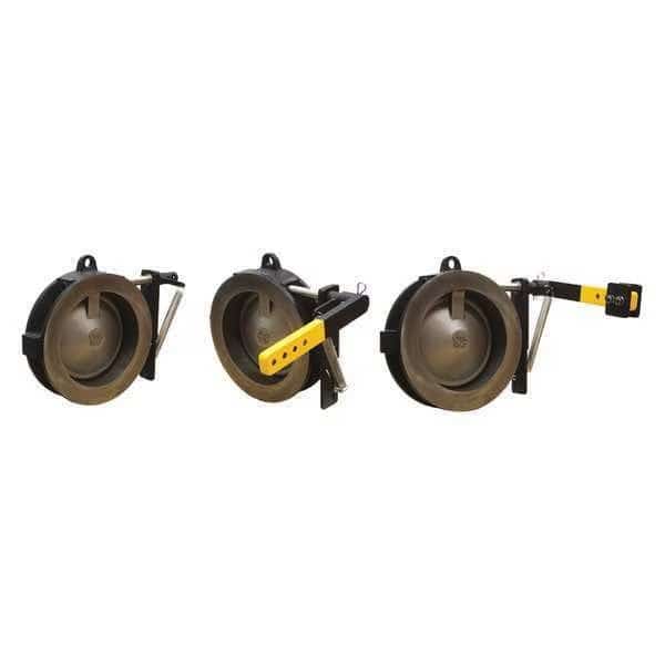 6" Flanged Stainless Steel Spring Lever Check Valve, CHAMPION, Mfr# 6SDX15-SSVS-R3/6