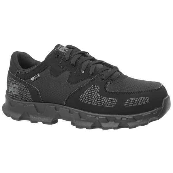 Men's Athletic Shoe, Synthetic Leather Upper, Polyurethane Outsole, Black, 12
