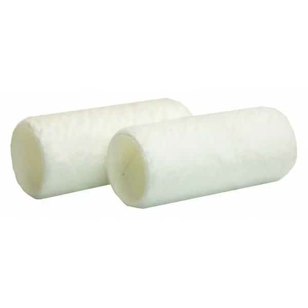 3" Mini Paint Roller Cover, 1/4" Nap, Polyester Fiber