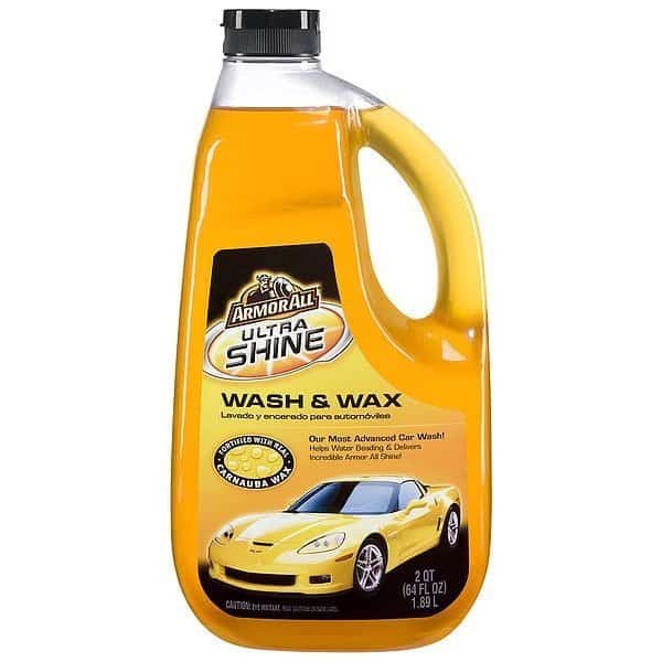 64 Oz. Vehicle Wash Bottle, Orange, Liquid