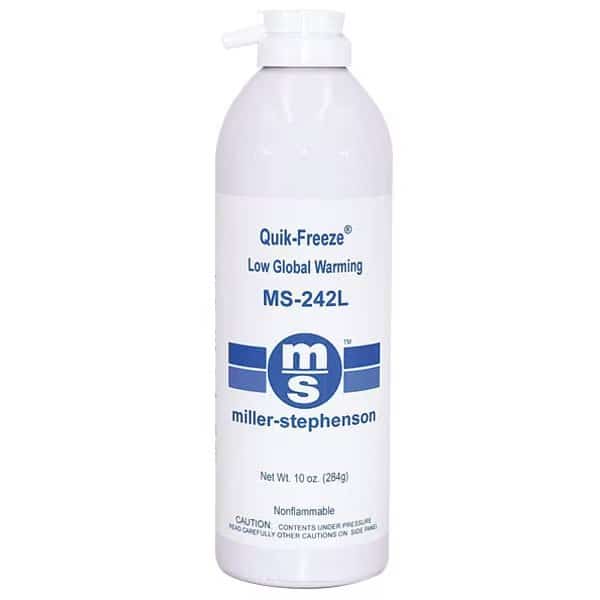 Freeze Spray,Aero Spray Can,10 oz,Liq, Mfr#: MS-242L, MILLER STEPHENSON