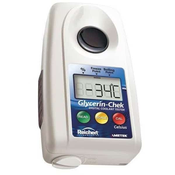 Digital Refractometer, Hand Held, 1-7/64"H