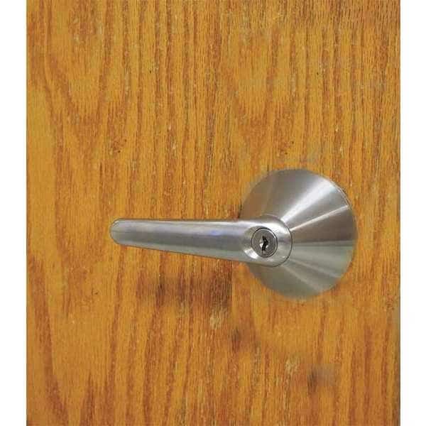 Door Lever Lockset, Cylindrical, Mech, Securitech, Mfr#: LSL-C2-SE1-630-RH