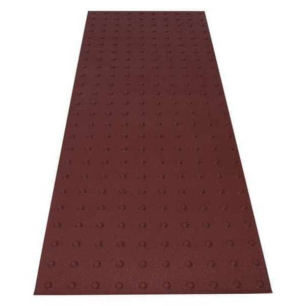 ADA Warning Pad Flexible Cement Red, 2 ft W x 5 ft L, 1 in Thick