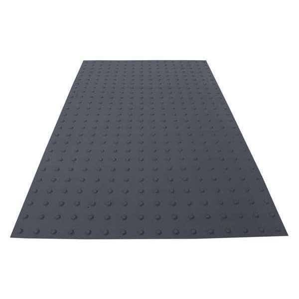 ADA Warning Pad Flexible Cement Gray, 3 ft W x 5 ft L, 1 in Thick