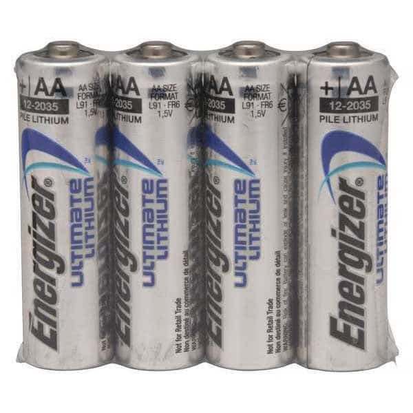 Lithium Battery, 1-39/64" Size, Black