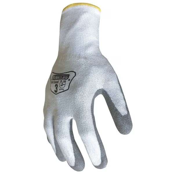 Knit Gloves,White/Gray,Size XL,PR, Mfr#: G-IKC3-05-XL, IRONCLAD
