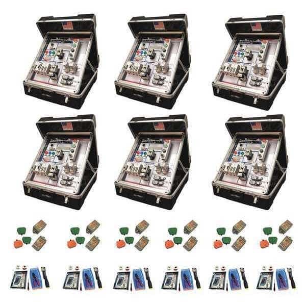 Flight Case Training, 26" H, PK6, LEARNLAB, Mfr# 029741671522